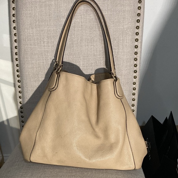 Coach Edie Crème shoulder bag - Picture 3 of 12